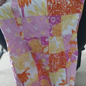 Lilly Pulitzer strapless dress